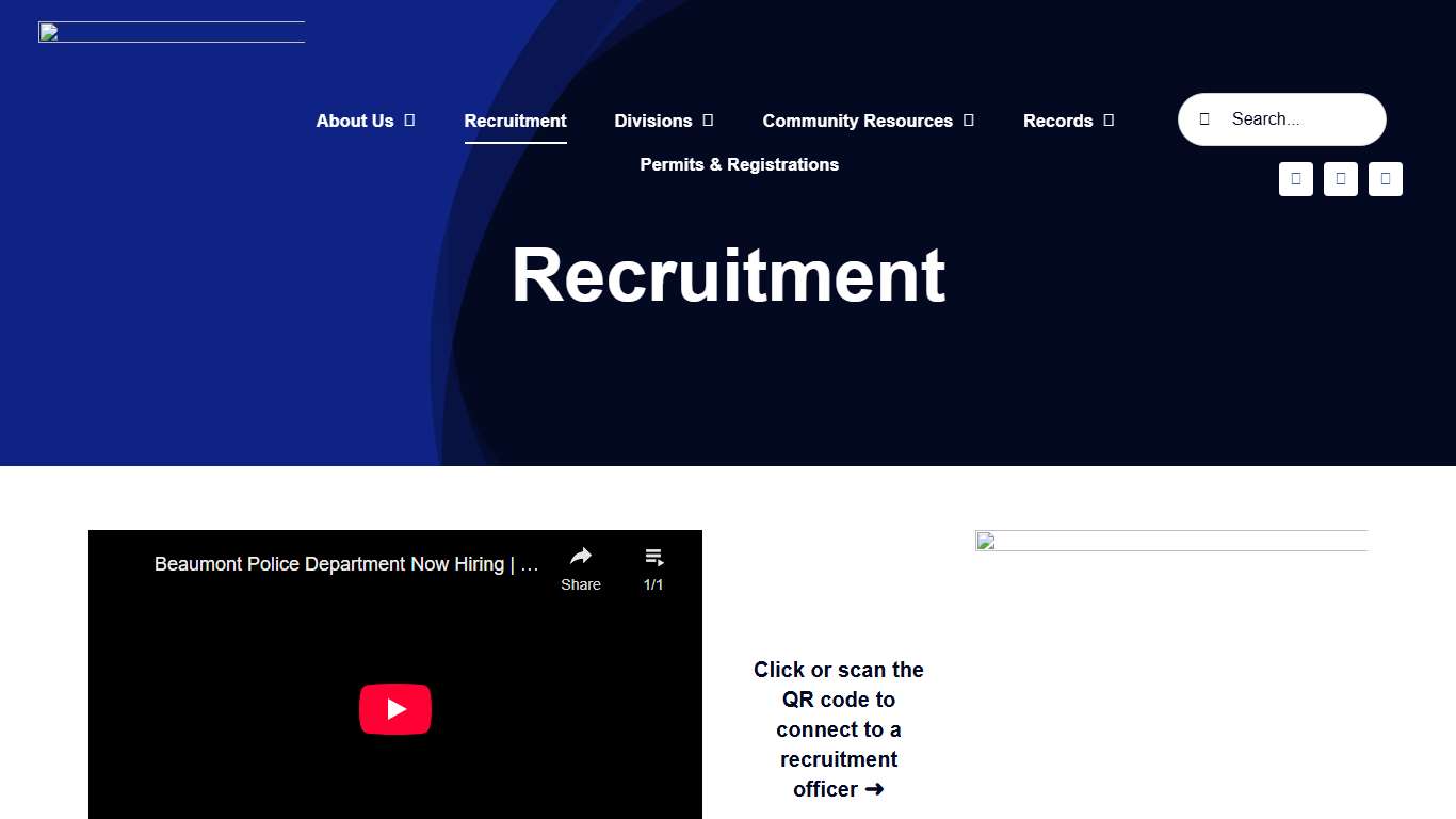 Recruitment – Beaumont Police